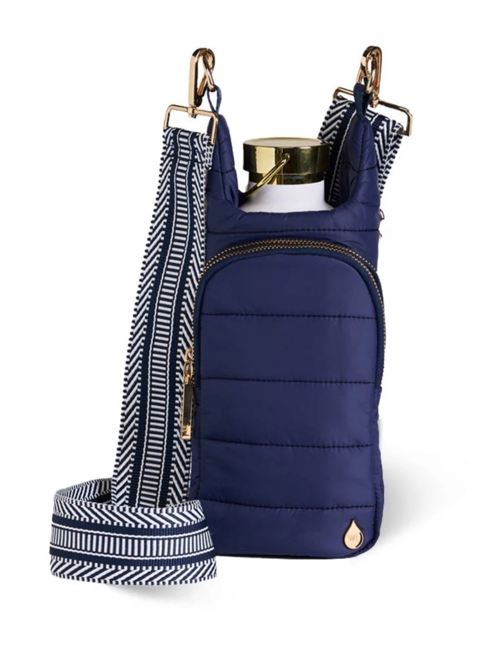 WANDERFULL
ISLAND NAVY BLUE MATTE 
HYDROBAG, Crossbody, NEW!